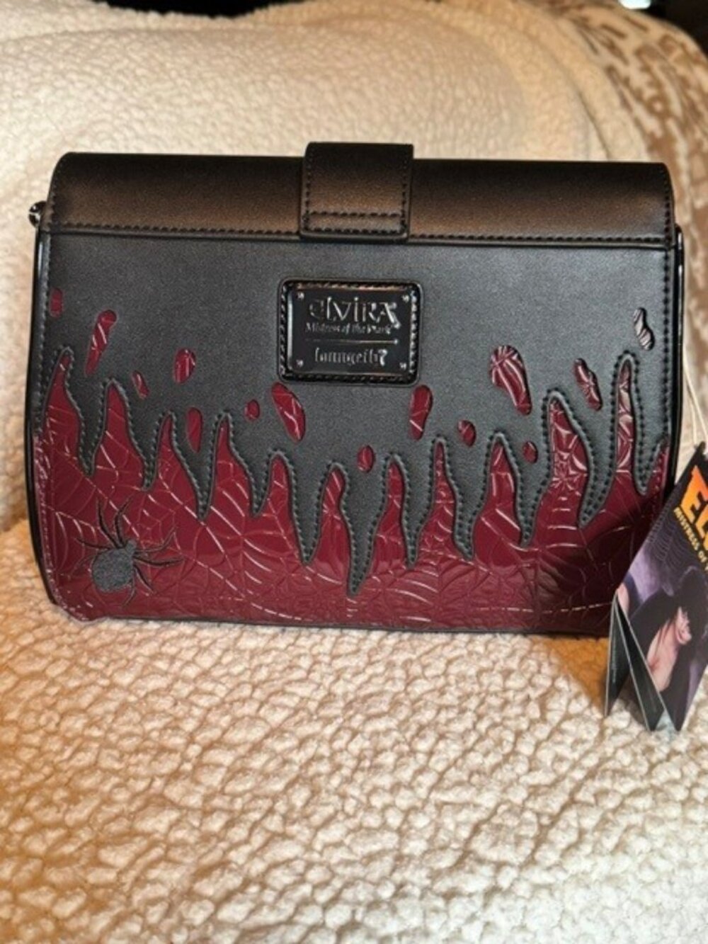 Loungefly Elvira Mistress Of The Dark Crossbody - Picture 2 of 5